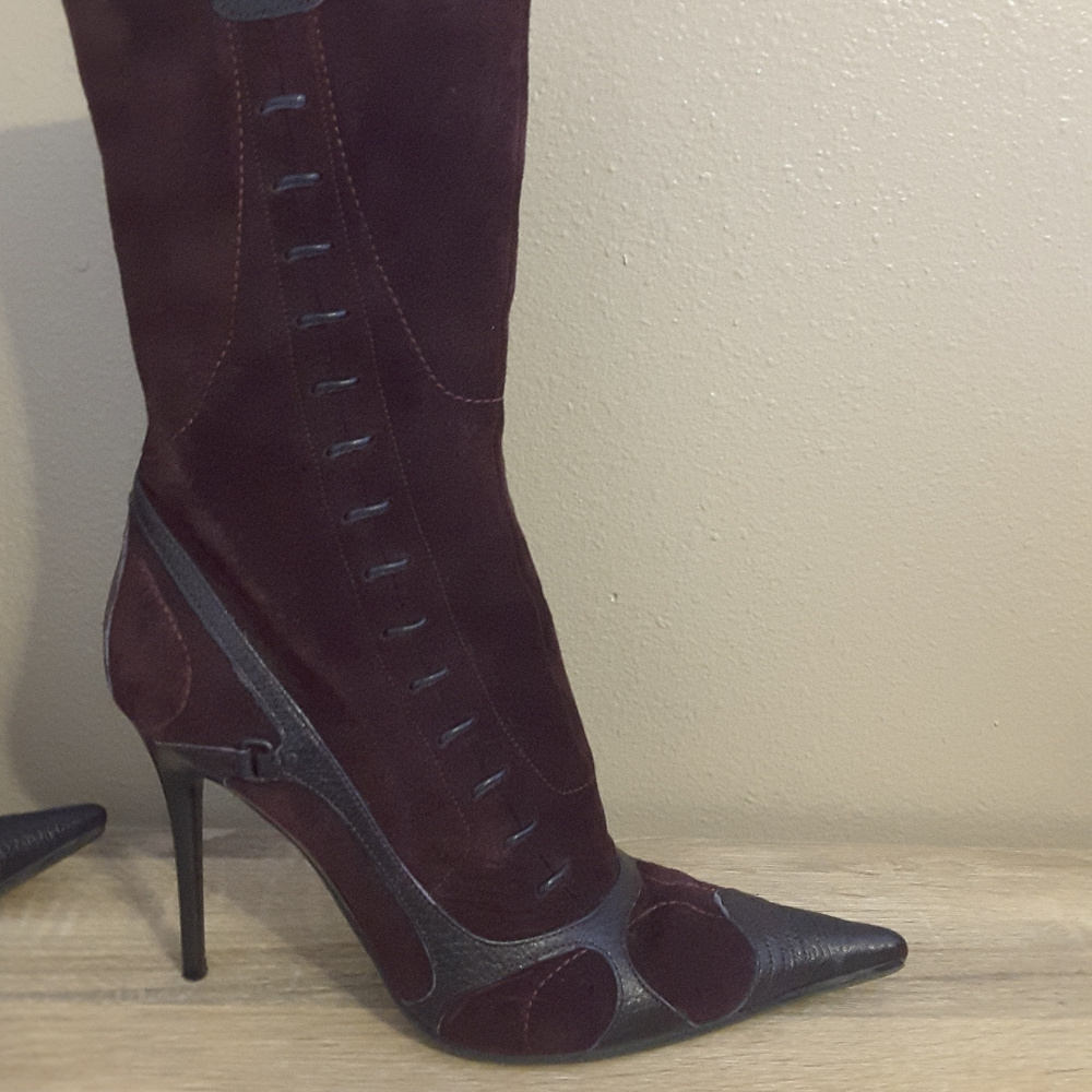 Italian Suede Leather Boots